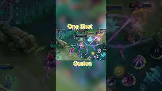 One shot damage gusion  Gusion gameplay 2024 mlbb [upl. by Annairt]