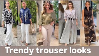 Trendy trouser looks💕 [upl. by Nnil533]