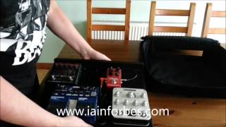 Gator pedal tote case  pedalboard review and unboxing [upl. by Ecile622]