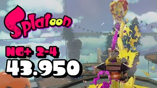 Splatoon NG 24 Gusher Gauntlet in 43950 [upl. by Onfroi]