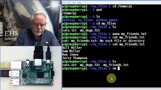 Raspberry Pi Linux LESSON 5 Naming Files and Folders [upl. by Montano781]