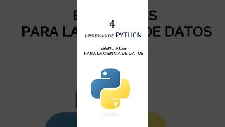 Las librerías de Python que NECESITAS en 2024 shorts python [upl. by Aicilf439]