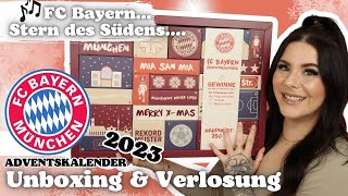 Tor ⚽️💨 FC Bayern München Adventskalender 2023  Unboxing amp Verlosung [upl. by Laval]