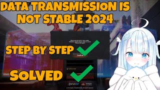 CFPH HOW TO FIX THE DATA TRANSMISSION IS NOT STABLE 2024 [upl. by Rotciv857]