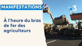 Lheure du bras de fer pour les agriculteurs dans les BouchesduRhône [upl. by Yahsed]