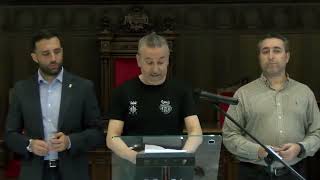 Presentación del campeonato de MMA de la Comunidad Valenciana 2024 en Sagunto [upl. by Pahl24]