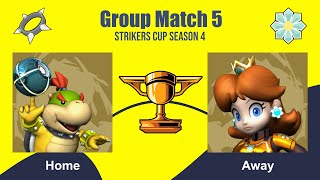 Strikers Cup Season 4  Bowser Junior vs Daisy [upl. by Razaile]