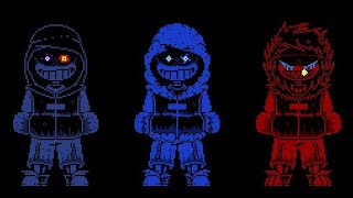 UNDERTALE AUS NegaHeroes Time Trio  The Trio of Depressed Killers My Take [upl. by Neerak289]