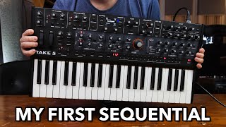 Sequential Take 5 Synthesizer  First Impressions Sound Demos amp Walkthrough my first Sequential [upl. by Nicolai422]