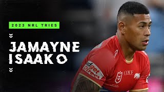 Jamayne Isaakos 2023 tryscoring season  NRL [upl. by Gilford266]