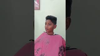 MINIMALIST BOY HAIRCUT saloon hairstyle viralreels trnding [upl. by Arretahs]