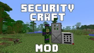 Minecraft Mod Spotlight SECURITY CRAFT [upl. by Krock]