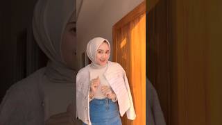 sakit sekali asik sekali ❤️ shorts joget cantik hijab trending [upl. by Jariv719]