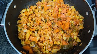 Mix vegetable sabji 😀 cookingvlogs Canceicao Godinho Vlogs [upl. by Anairt]