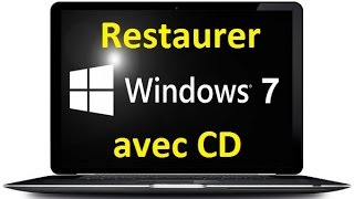 Comment restaurer Windows 7 avec CD d’installation [upl. by Lana572]