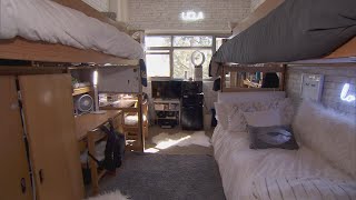 How These College Students Transformed Their Dorm Room [upl. by Nosneb]