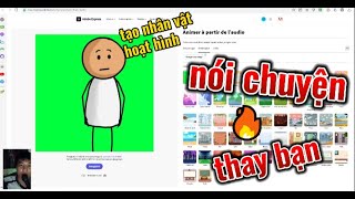 Cách Tạo Nhân Vật Hoạt Hình Nói Chuyện Thay Bạn [upl. by Nillok]