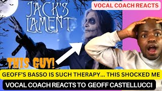 GEOFF CASTELLUCCI JACKS LAMENT REACTION THIS IS ON ANOTHER LEVEL and we love it [upl. by Atwood]