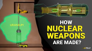 How Nuclear Bombs are Made nuclear iran israel [upl. by Orbadiah602]