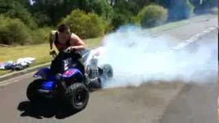 Yamaha Banshee TOOMEY t5 burnout [upl. by Wat]