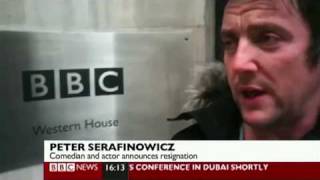 Peter Serafinowicz Quits BBC [upl. by Naaitsirhc]