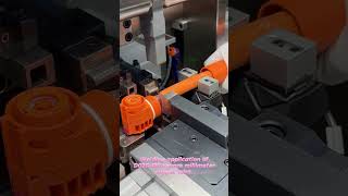 Welding display of D02G 120 square millimeter copper wire machine ultrasonicspinweldingmachine [upl. by Asreht213]