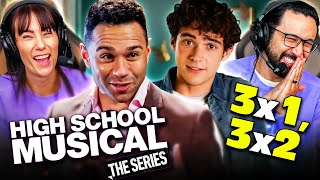 HIGH SCHOOL MUSICAL The Series Season 3 Episode 1 amp 2 REACTION Olivia Rodrigo  HSMTMTS [upl. by Amalea947]