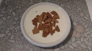 Breakfast suggestion Soured whole milk with Finnish cinnamon bread [upl. by Ttcos]