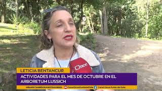 Actividades en Arboretum Lussich para el mes de octubre [upl. by Enilaf407]