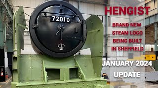 HENGIST  The latest on a brand new steam under construction in Sheffield [upl. by Stratton]