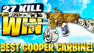 27 KILLS😱 the BEST COOPER CARBINE CLASS SETUP in WARZONE Best Cooper Class in Vanguard Warzone [upl. by Ivah]