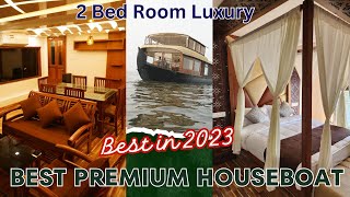 Best 2 Bedroom Premium Alleppey Houseboat  Luxury Houseboat in Alleppey  Best Alleppey Houseboat [upl. by Aniri]