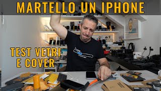 MARTELLO iPHONE per TESTARE VETRI e COVER PANZERGLASS OTTIMI [upl. by Aitak264]