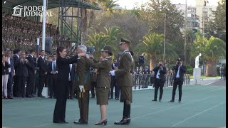 Presidente de la Corte Suprema Ricardo Blanco asistió a ceremonia de cambio de mando de Carabineros [upl. by Howlan]