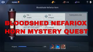 MIR4Bloodshed Nefariox Horn Mystery Quest Walkthrough [upl. by Laius]