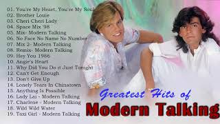 Modern Talking Greatest Hits Full Album 2021 Live  Best Songs Of Modern Talking [upl. by Atile]