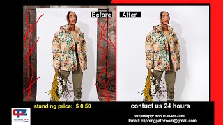 Photo Background extend Photoshop Tutorial  by Clipping Path Zoom [upl. by Nathanial59]