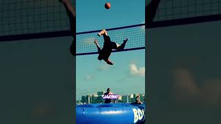 Olah raga yang unik Bossaball shortsvideo shorts [upl. by Naga]