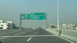 Dhaka Elevated Expressway  Bijoy Sarani  Kuril [upl. by Betthezul904]