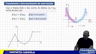 FUNÇÃO CRESCENTE E DECRESCENTE  11 🚨🚨 [upl. by Ramej]