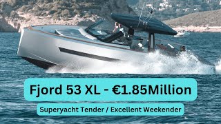 Boat Tour  Fjord 53 XL  €185Million [upl. by Peta]