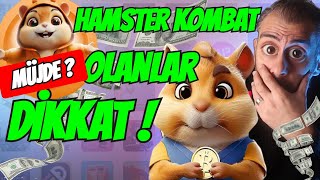 HAMSTER KOMBAT BORSALANDIMI  MUJDELÄ° HABERLER VAR MUTLAKA Ä°ZLE [upl. by Suckram]