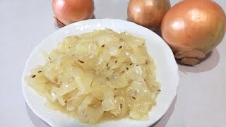 Cibulové dušené přílohové zelí recept [upl. by Annahoj416]