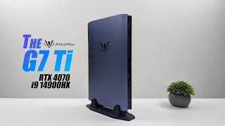 AtomMan G7 Ti First Look Thinnest RTX 4070 Gaming PC Ever [upl. by Gokey]