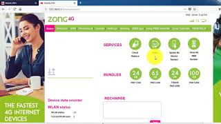 How to Check Remaining MBs in Zong 4G Device [upl. by Nenad]