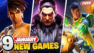 9 New Games January 2 FREE GAMES [upl. by Okramed]