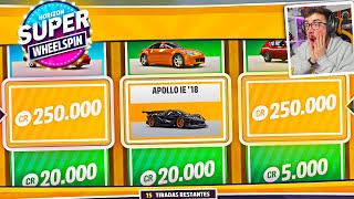 ABRIENDO 175 RULETAS SUPER y NORMALES DE FORZA HORIZON 5 💥 [upl. by Em351]