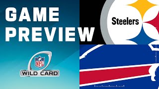 Pittsburgh Steelers vs Buffalo Bills  2023 Wild Card Round Game Preview [upl. by Ycats]