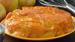 Tarta de Manzana en Sartén 🍎 ¡100 SIN HORNO ✅ [upl. by Ushijima530]