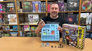 Unboxing RoboRally Hasbro 2021 Version [upl. by Noryd]